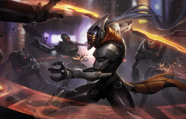 Art, Game, League of Legends, Skin, LoL, Project, Master Yi