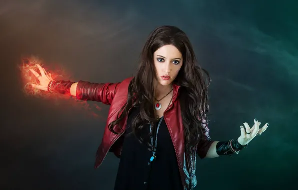Marvel, Мстители, Avengers, Косплей, Scarlet Witch, Cosplay, Алая ведьма, Wanda Maximoff