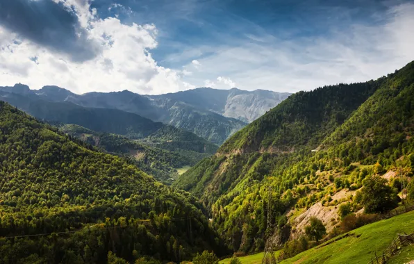 Картинка nature, cloud, hill