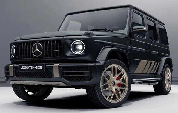 Внедорожник, вид спереди, G 63, Mercedes-AMG, Grand Edition, 2023, Мерседес АМГ, Mercedes-AMG G 63 Grand …