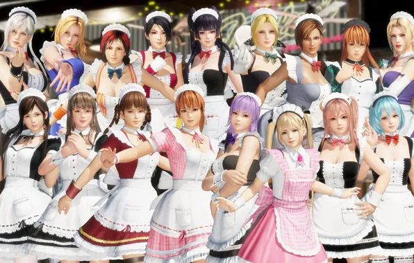 Девушки, горничные, Dead or Alive 6