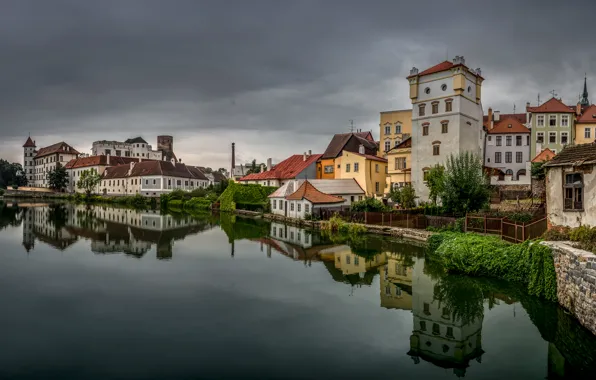 Картинка здания, дома, Чехия, Jindřichův Hradec, Йиндржихув-Градец