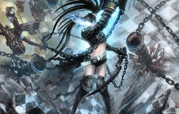 Fantasy, Girls, Chains, Blades