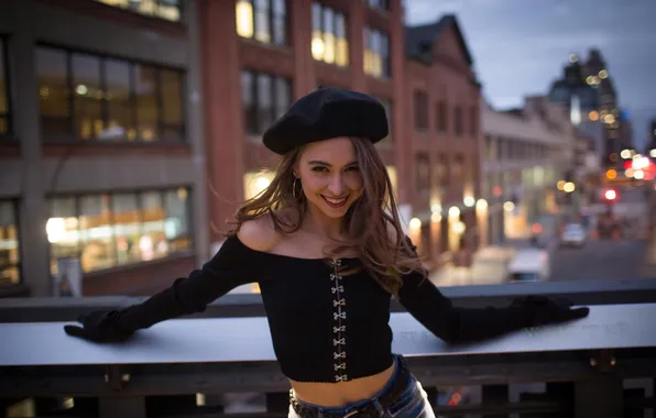 City, город, smile, model, Riley Reid, Porn Actress, приличная, девушка в джинсах