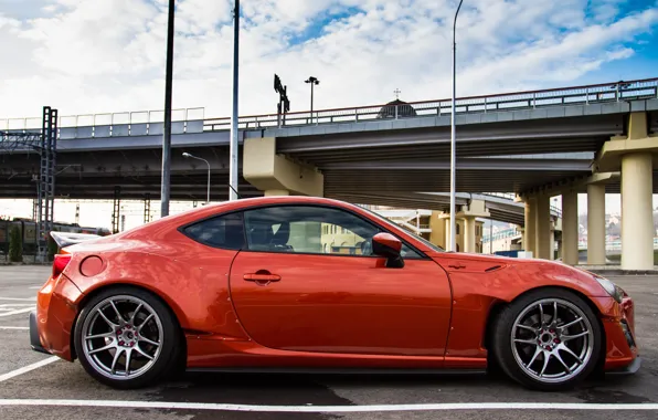 Toyota, боком, GT86, Rocket, Bunny