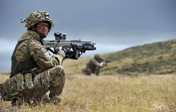 Оружие, солдат, British Forces