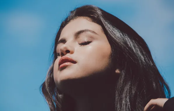 Девушка, фото, брюнетка, красотка, Selena Gomez, Селена Гомез, 2015, NY Times