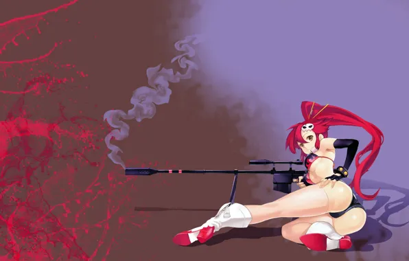Девушка, винтовка, Tengen-Toppa-Gurren-Lagann
