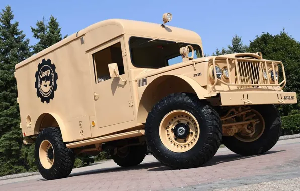 Картинка Concept, внедорожник, power, Jeep, Mopar, Kaiser Jeep M725