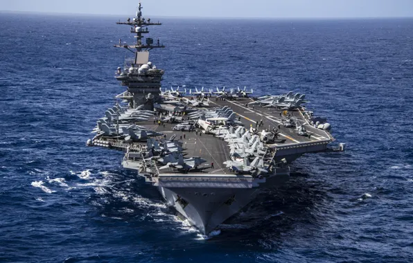 Море, авианосец, USS, Carl Vinson, (CVN 70)