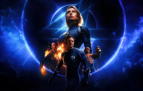Постер, Fantastic Four, Фантастическая Четвёрка, 2024