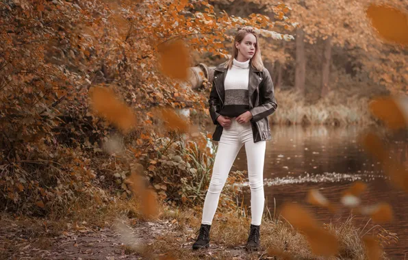 Картинка girl, nature, model, sweetheart