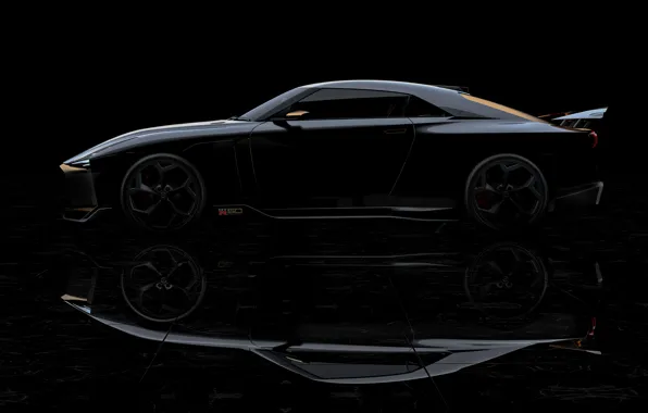 Картинка Nissan, вид сбоку, 2018, ItalDesign, GT-R50 Concept