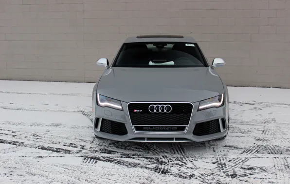 Audi, winter, rs7