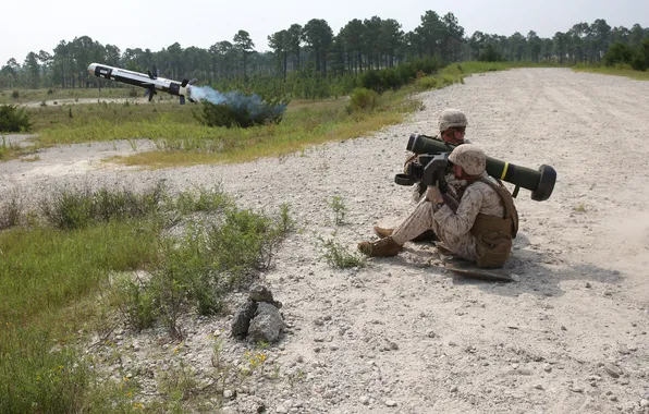 Картинка оружие, United States Marine Corps, wire-guided missile