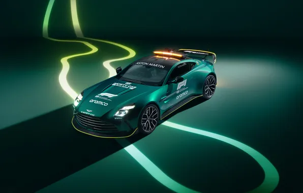 Aston Martin, Vantage, Safety Car, 2024, Aston Martin Vantage F1