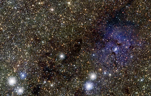 Nebula, Constellation of Sagittarius, The Trifid Nebula, VISTA VVV survey, M 20, Messier 20, Cepheid …