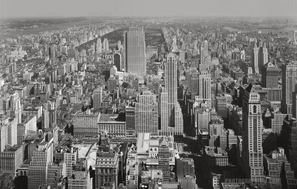Картинка город, небоскреб, New York, Manhattan, central park