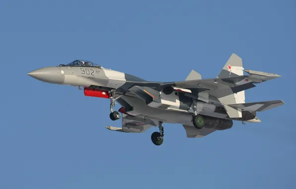 Картинка Истребитель, ВВС России, Su-35S, СУ-35С