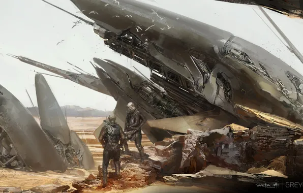 Арт, art, стратегия, beta, greygoo, серая слизь, Petroglyph Games, grey goo