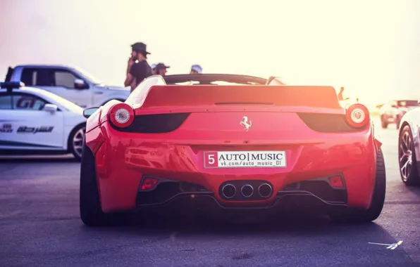 Red, tuning, Ferarri