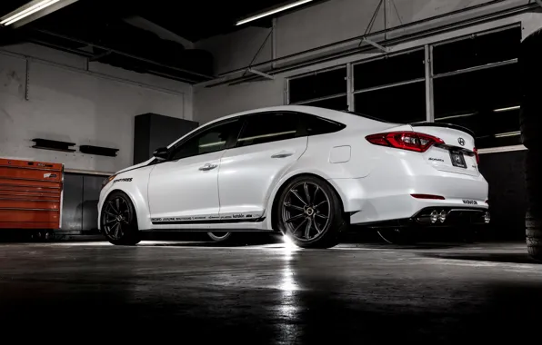 Гараж, Hyundai, Sonata, софит