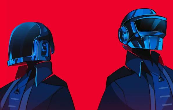 Музыка, Фон, Daft Punk, Thomas Bangalter, Дафт Панк, Маски, Guy Manuel de Homem Christo, Тома …