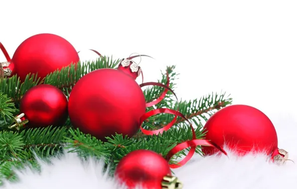 Картинка украшения, праздник, шары, Новый год, Happy New Year, balls, Merry Christmas, holiday