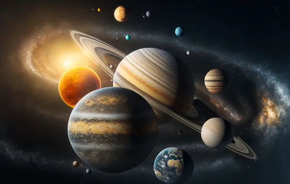 Вселенная, планеты, звёзды, галактика, солнечная система