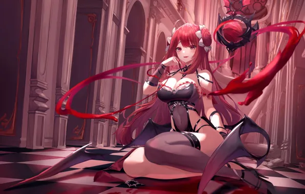Кровь, Фэнтези, Вампир, king's raid, erze, munseonghwa