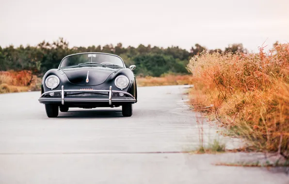 Картинка Porsche, front, 1957, 356, Porsche 356A 1600 Speedster