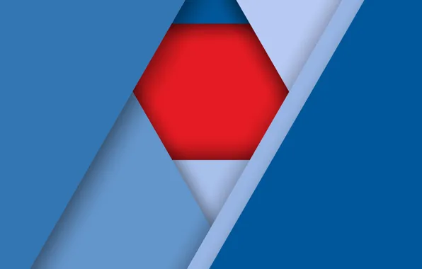 Картинка Android, Red, Circles, Blue, Design, 5.0, Line, Lollipop