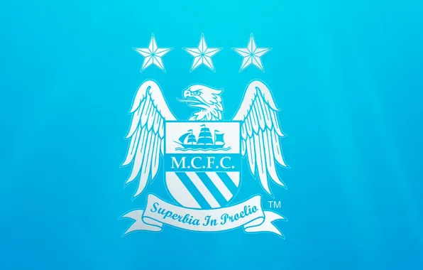 Wallpaper, sport, logo, football, Manchester City FC