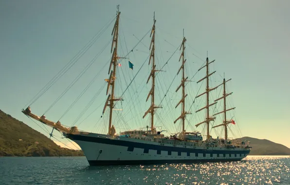 Корабль, парусник, Star Clippers