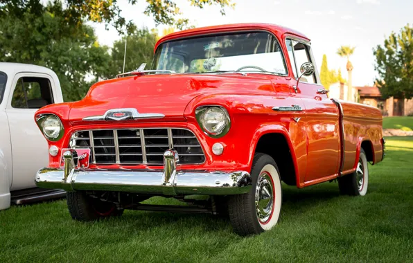 Классика, передок, 1956, Chevy 3100