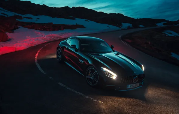 Фары, Mercedes-Benz, AMG, GT C