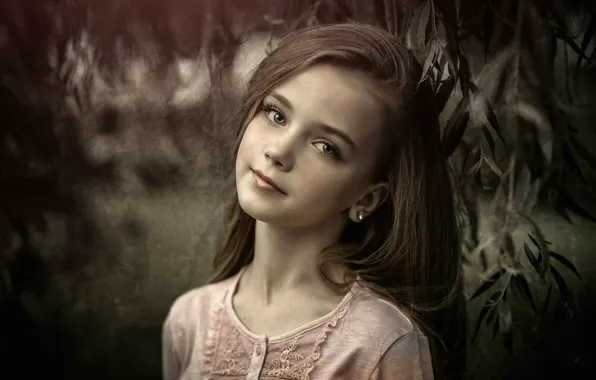Картинка портрет, обработка, девочка, прелесть