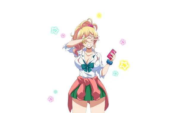 Kawaii, star, big, anime, beautiful, manga, japanese, smartphone