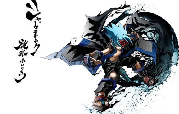 Парень, стойка, Shaman king, Король шаманов