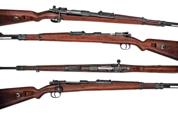 Картинка оружие, фон, винтовка, магазинная, Mauser 98k