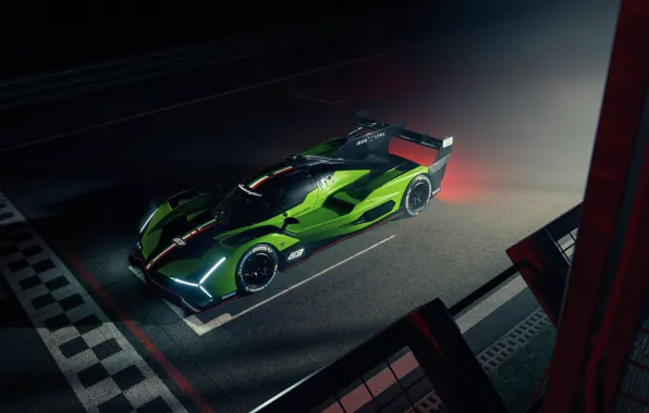 Lamborghini, racing track, Lamborghini SC63