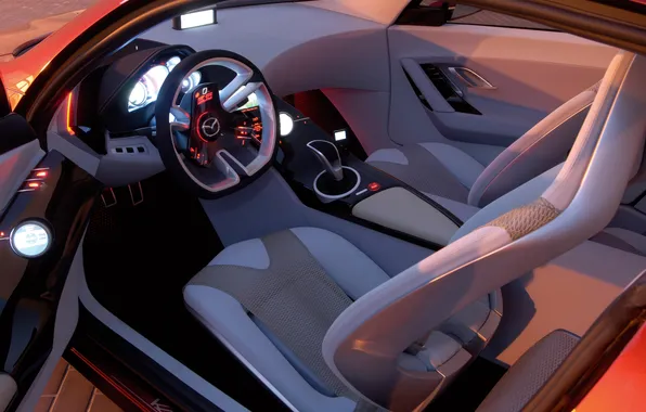 Concept, интерьер, Мазда, Концепт, Mazda, Kabura, 2025, Mazda Kabura Concept