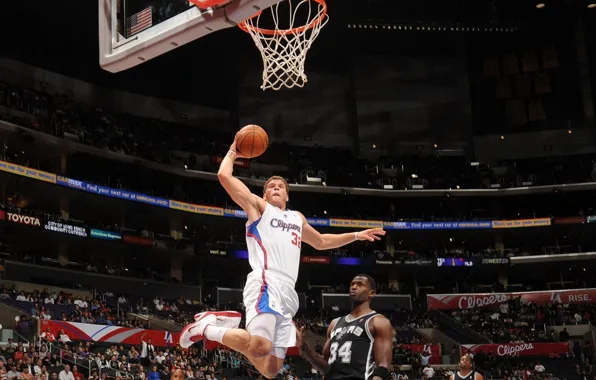 Картинка basketball, nba, dunk, clippers, blake griffin