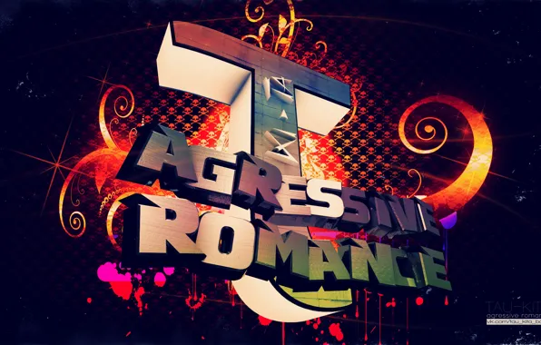 Wallpaper, rock, band, romance, agressive