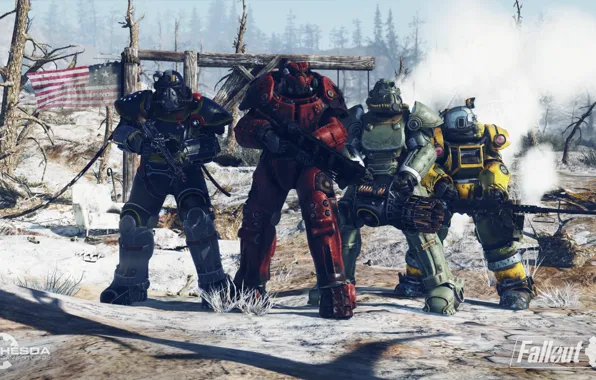 Оружие, Броня, Fallout, Bethesda Softworks, Bethesda, Братство, Bethesda Game Studios, Brotherhood of Steel