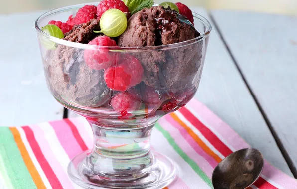 Картинка ягоды, мороженое, десерт, сладкое, sweet, dessert, ice cream, fresh berries