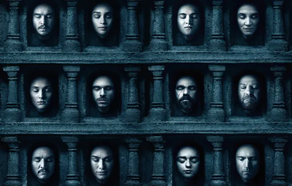 Картинка постер, Game of Thrones, Игра престолов, шестой сезон, On-off, ждём