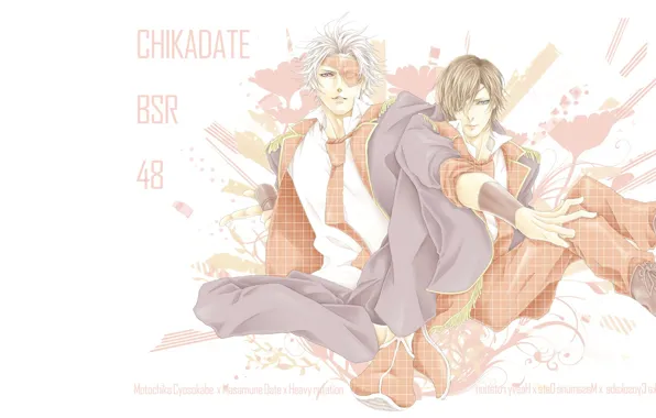 Стиль, парни, двое, Sengoku Basara, Эпоха Смут