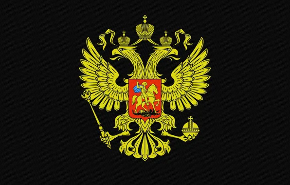 Герб, россия, двуглавый орел