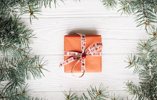 Праздник, подарок, Рождество, Новый год, box, декор, gift, celebration